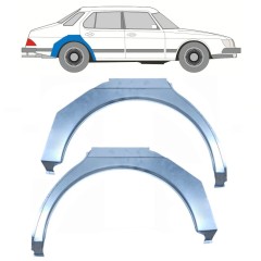 Lem zadného blatníka pre Saab 900 1978-1998 / Ľavá+Pravá / Sada 11045