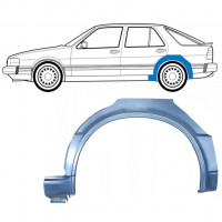 Lem zadného blatníka pre Saab 9000 1985-1998 / Ľavý 8121