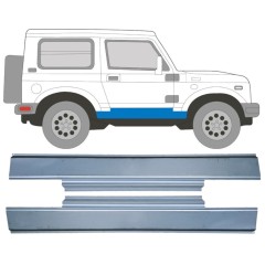 Opravný plech prahu pre Suzuki Samurai 1981- / Ľavá+Pravá / Sada 16143