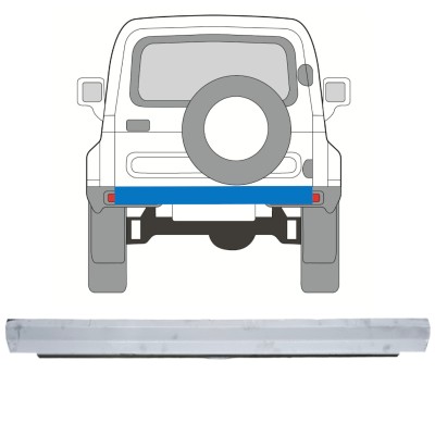 Vnútorný zadný opravný plech pre Suzuki Samurai 1981- 16123