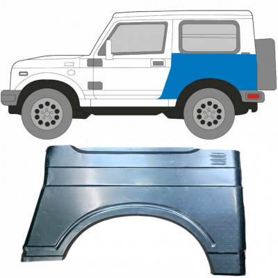 Lem zadného blatníka pre Suzuki Samurai 1981-2004 / Ľavý 5440