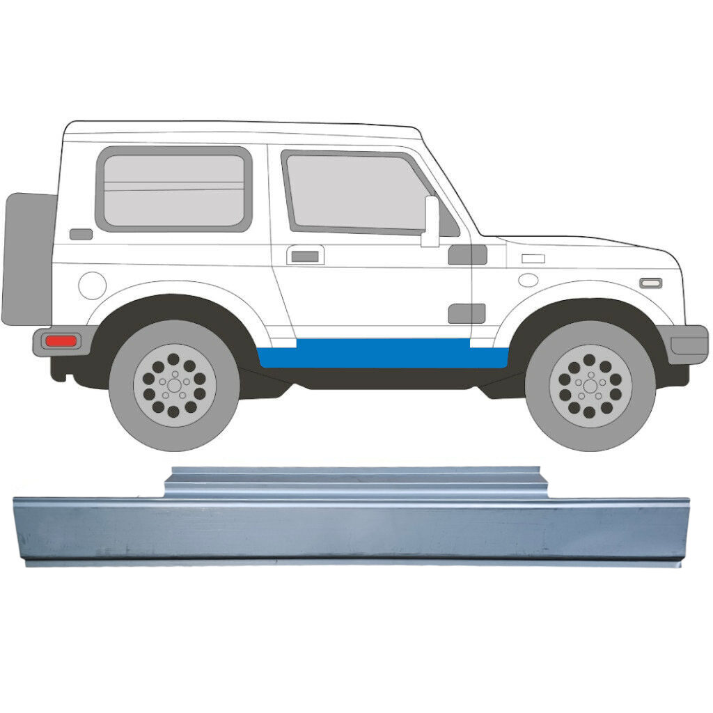Opravný Plech Prahu Pre Suzuki Samurai 1981- / Vľavo = Vpravo (Symetrické) 5050
