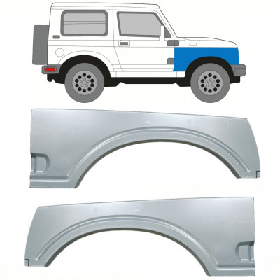 Opravný plech predného blatníka pre Suzuki Samurai 1981-2004 / Ľavá+Pravá / Sada 10031