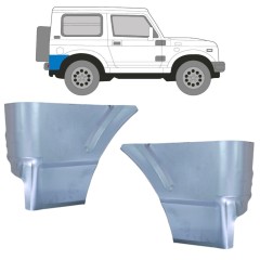 Opravný plech zadného rohu pre Suzuki Samurai 1981- / Sada 10614