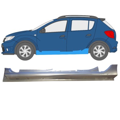 Kompletný prah pre Dacia Sandero 2012-2020 / Ľavý 14844