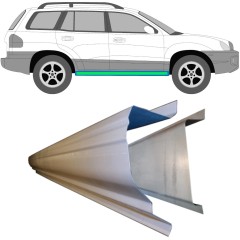 Opravný plech prahu vnútorný + vonkajší pre Hyundai Santa Fe 2001-2006 / Vľavo = Vpravo (symetrické) / Sada 11588