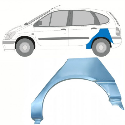 Lem zadného blatníka pre Renault Scenic 1995-2003 / Ľavý 8404