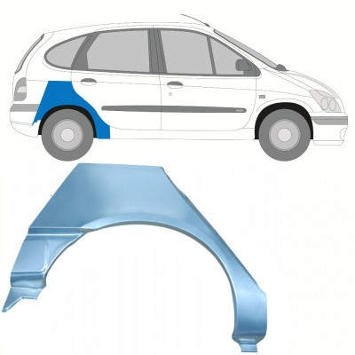 Lem zadného blatníka pre Renault Scenic 1995-2003 / Pravá 8403