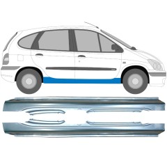Kompletný prah pre Renault Megane I Scenic 1995-2003 / Ľavá+Pravá / Sada 9258