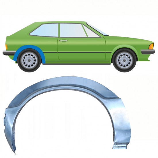 Lem zadného blatníka pre VW Scirocco 1974-1981 / Pravá 8796