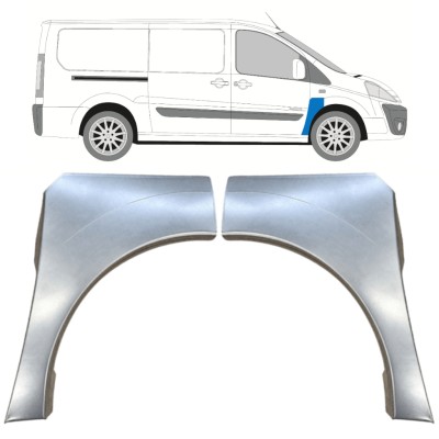 Opravný plech predného blatníka pre Fiat Scudo 2007-2016 / Ľavý / Pravá / Ľavá+Pravá / Sada 12899
