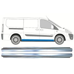 Opravný plech prahu pre Peugeot Expert 2007-2016 / Ľavá+Pravá / Sada 14189