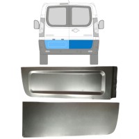 Opravný plech zadných dverí vonkajší pre Peugeot Expert 2007-2016 / Ľavá+Pravá / Sada 15229