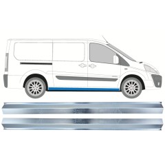 Opravný plech prahu vnútorný pre Fiat Scudo 2007-2016 / Ľavá+Pravá / Sada 15985
