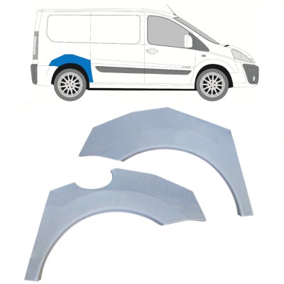 Lem zadného blatníka pre Fiat Scudo 2007-2016 / Ľavá+Pravá / Sada 14580