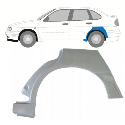 Lem zadného blatníka pre Seat Ibiza Cordoba 1993-2002 / Ľavý 7861