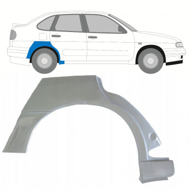 Lem zadného blatníka pre Seat Ibiza Cordoba 1993-2002 / Pravá 7860