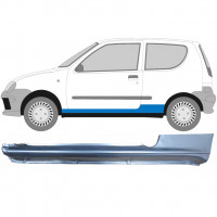 Kompletný prah pre Fiat Seicento 1998-2010 / Ľavý 6510