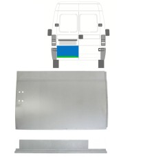Opravný plech zadných dverí vnútorný + vonkajší pre Peugeot Boxer 1994-2006 / Ľavý / Sada 14050