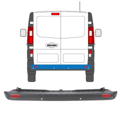 Zadný nárazník PDC so svetlom pre Opel Vivaro 2014-2019 / Sada 13227