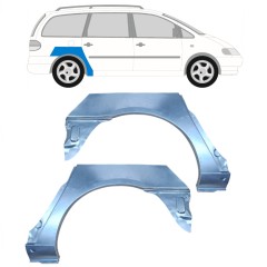 Lem zadného blatníka pre Ford Galaxy 1995-2010 / Ľavá+Pravá / Sada 14008