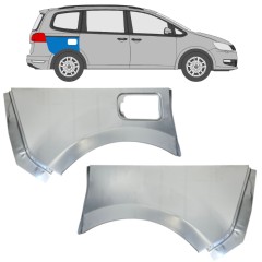 Lem zadného blatníka pre Volkswagen Sharan 2010-2022 / Ľavá+Pravá / Sada 14599
