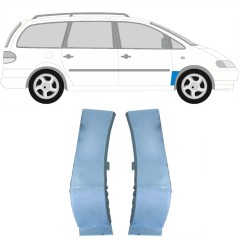 Opravný plech predného blatníka pre Seat Alhambra 1995-2010 / Ľavá+Pravá / Sada 14015