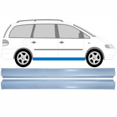 Opravný plech prahu pre Seat Alhambra 1995-2010 / Ľavá+Pravá / Sada 14314