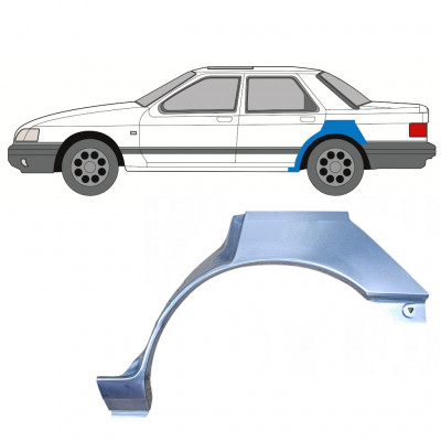 Lem zadného blatníka pre Ford Sierra 1982-1993 / Ľavý 7389