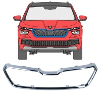 Rám masky chladiča pre Skoda Kamiq 2019-2023 17226