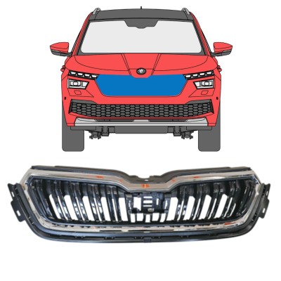 Mriežka pre Skoda Kamiq 2019- 14951