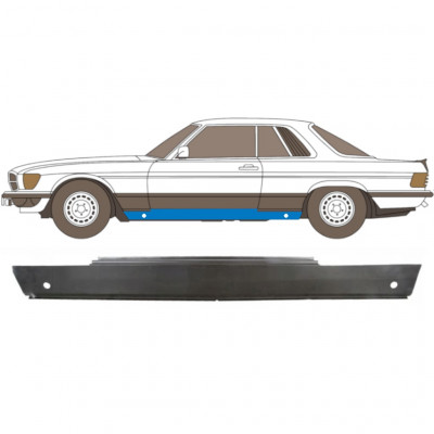 Opravný plech prahu pre Mercedes Sl-class 1971-1989 / Ľavý 6741