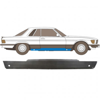 Opravný plech prahu pre Mercedes Sl-class 1971-1989 / Pravá 6267