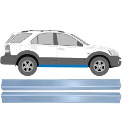 Opravný plech prahu pre Kia Sorento 2002-2009 / Ľavá+Pravá / Sada 11939