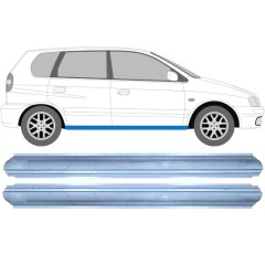Opravný plech prahu pre Mitsubishi Space Star 1998-2005 / Ľavá+Pravá / Sada 12650