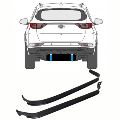 Objímky palivovej nádrže pre Kia Sportage 2015- 10142