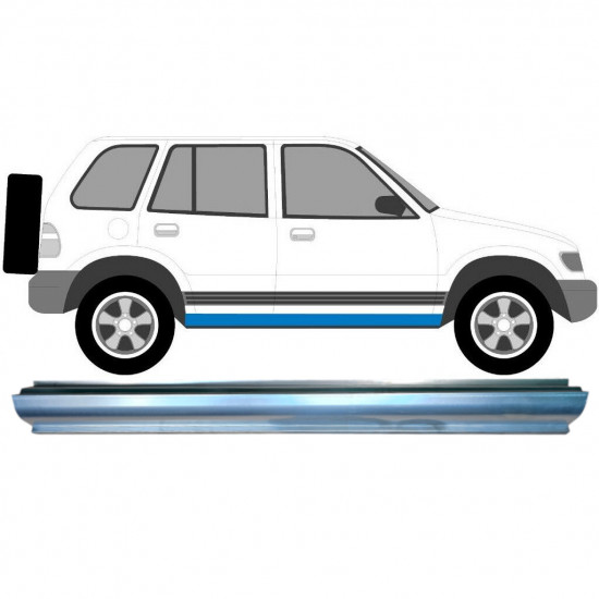 Opravný plech prahu pre Kia Sportage 1994-2002 / Pravá 6675