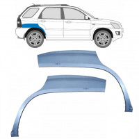 Lem zadného blatníka pre Kia Sportage 2004-2010 / Ľavá+Pravá / Sada 9225