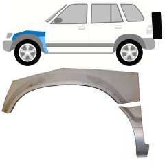 Opravný plech predného blatníka pre Kia Sportage 1994-2002 / Ľavý / Sada 9981