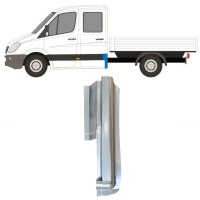 Opravný plech zadného rohu pre Mercedes Sprinter 2006-2018 / Pravá / Dvojitá kabína 14978