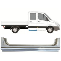 Opravný plech zadného prahu pre Mercedes Sprinter 2006-2018 / Pravá / Dvojitá kabína 15066