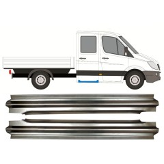 Opravný plech zadného prahu pre Mercedes Sprinter 2006-2018 / Ľavá+Pravá / Sada 14568