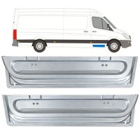 Opravný plech predných dverí vnútorný pre Mercedes Sprinter 2006-2018 / Ľavá+Pravá / Sada 17055