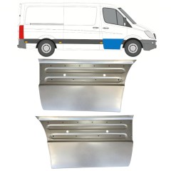 Opravný plech predných dverí pre Mercedes Sprinter 2006-2018 / Ľavá+Pravá / Sada 14727