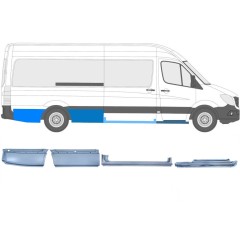 Opravný plech sada pre Mercedes Sprinter 2006-2018 / Pravá / 12426