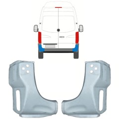 Opravný plech zadného rohu pre Mercedes Sprinter 2006-2018 / Ľavá+Pravá / Sada 10496
