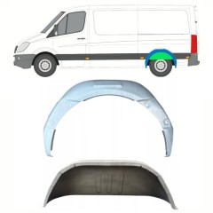 Vnútorná oprava zadného blatníka pre Volkswagen Crafter 2005-2017 / Ľavý / Sada 14322