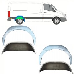 Vnútorná oprava zadného blatníka pre Volkswagen Crafter 2005-2017 / Sada 14498