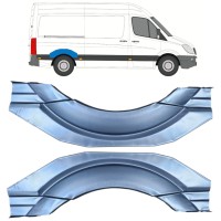 Lem zadného blatníka pre Mercedes Sprinter 2006-2018 / Ľavá+Pravá / Sada 16154