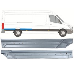Lem zadného blatníka pre Mercedes Sprinter 2006-2018 / Pravá / Sada 12057